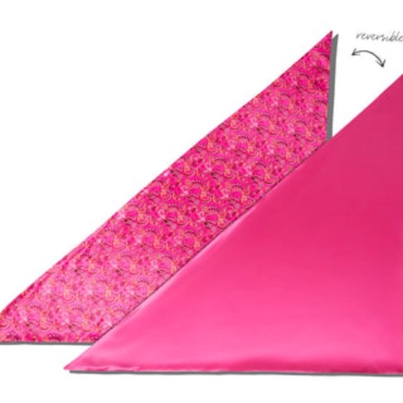 NEW IN BOX Slip x Alice + Olivia Spring Time Hair Wrap Pink Paisley - Picture 1 of 7